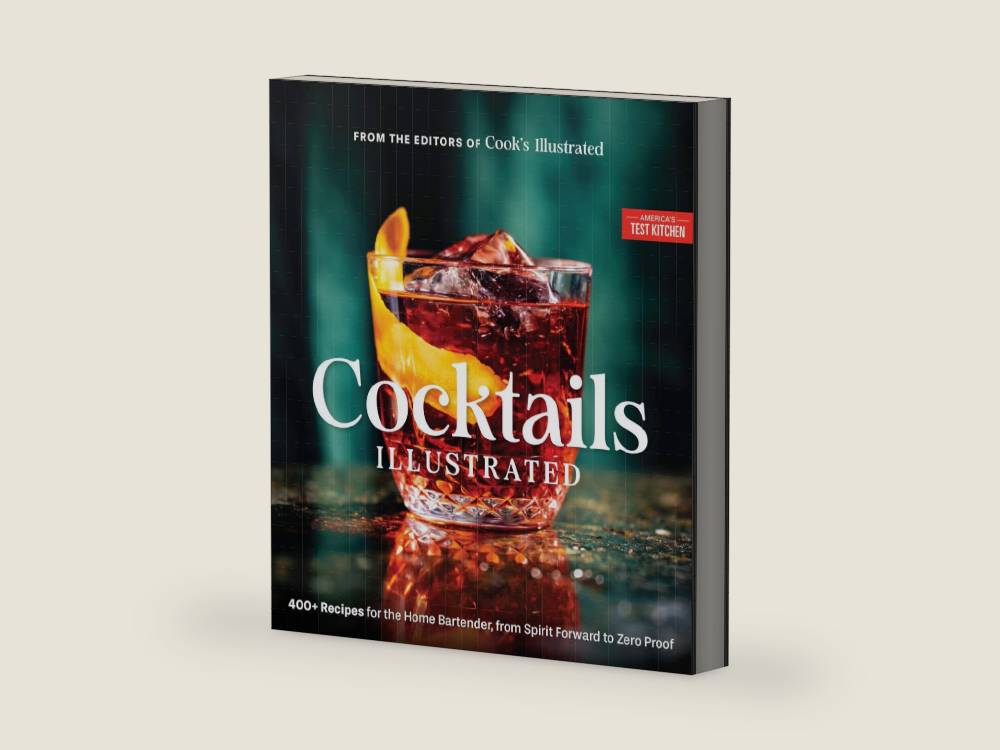 Cocktails Illustrated: 400+ Recipes for the Home Bartender, from Spirit Forward to Zero Proof by America's Test Kitchen | barcode:9781948703413 | source:'9781948703413-right-three-quarter.jpg