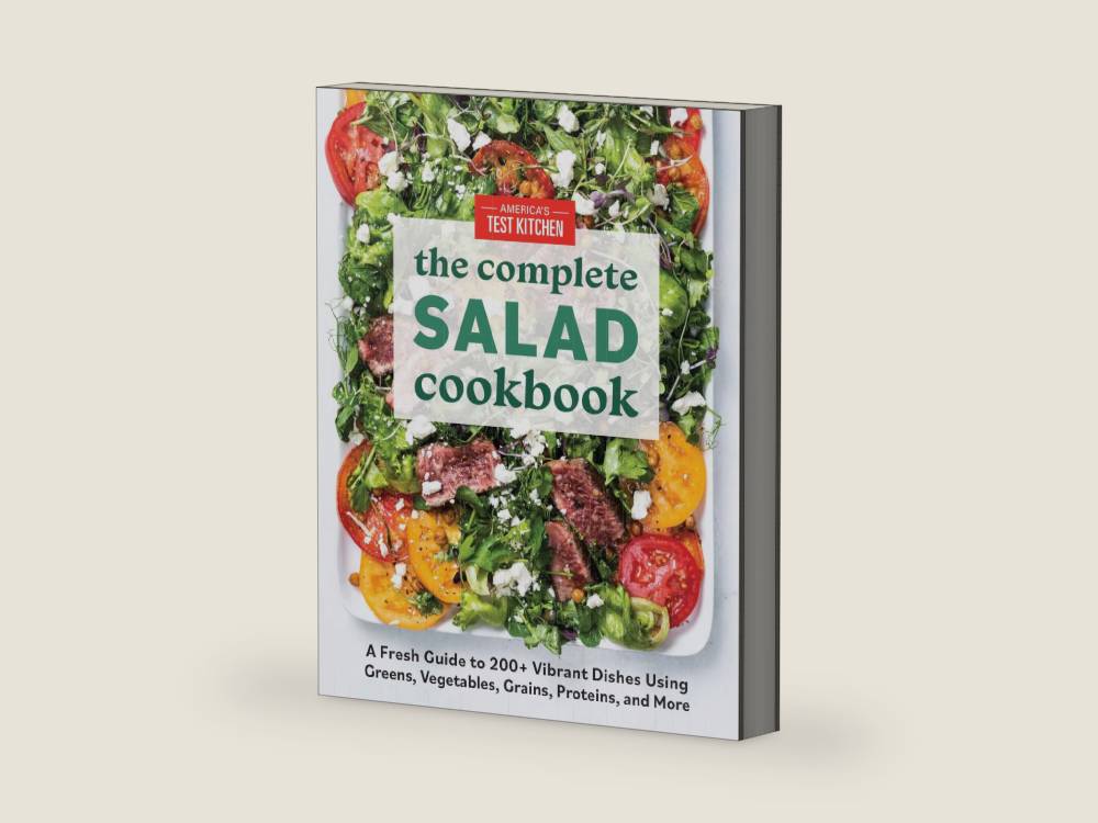 The Complete Salad Cookbook: A Fresh Guide to 200+ Vibrant Dishes Using Greens, Vegetables, Grains, Proteins, and More (The Complete ATK Cookbook Series) by America's Test Kitchen | barcode:9781948703567 | source:'9781948703567-right-three-quarter.jpg