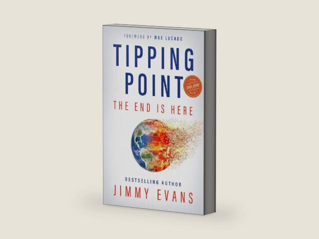 Tipping Point: The End is Here by Jimmy Evans | barcode:9781950113347 | source:'9781950113347-right-three-quarter.jpg