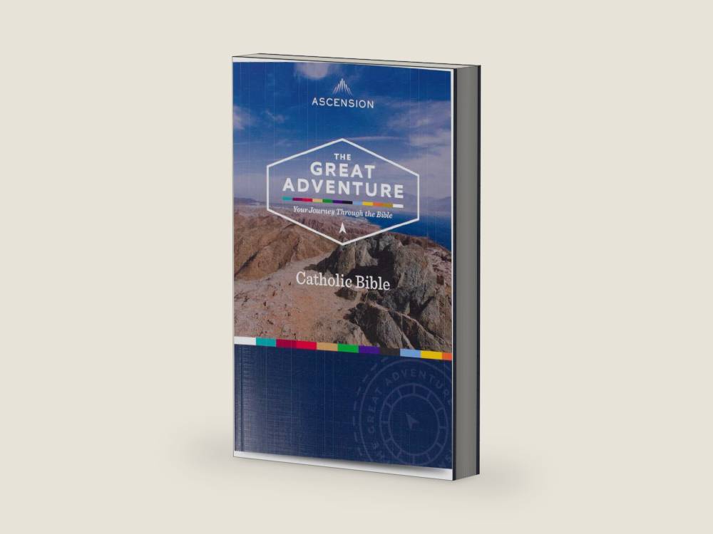 The Great Adventure Catholic Bible (Paperback) by Andrew Swafford | barcode:9781950784622 | source:'9781950784622-right-three-quarter.jpg