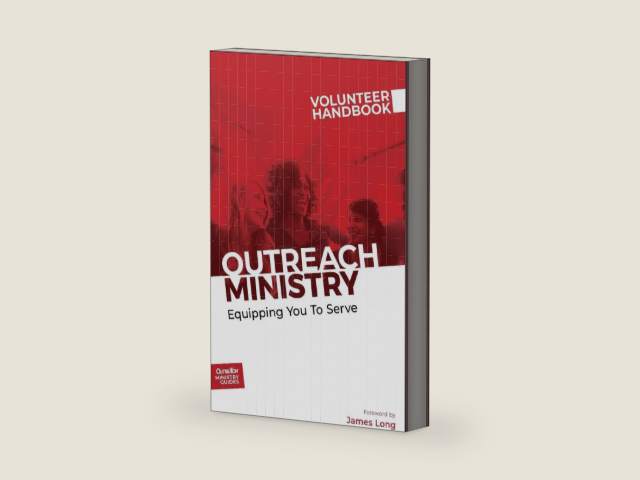 Outreach Ministry Volunteer Handbook: Equipping You to Serve (Outreach Ministry Guides) by Outreach Inc | barcode:9781951304300 | source:'9781951304300-right-three-quarter.jpg