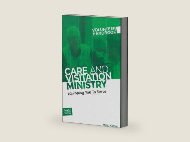 Care and Visitation Ministry Volunteer Handbook: Equipping You to Serve (Outreach Ministry Guides) by Outreach Inc | barcode:9781951304324 | source:'9781951304324-right-three-quarter.jpg