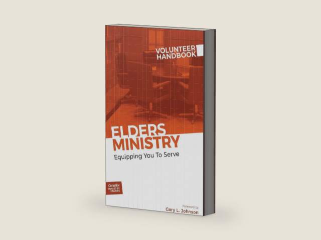 Elders Ministry Volunteer Handbook by Outreach Inc | barcode:9781951304683 | source:'9781951304683-right-three-quarter.jpg