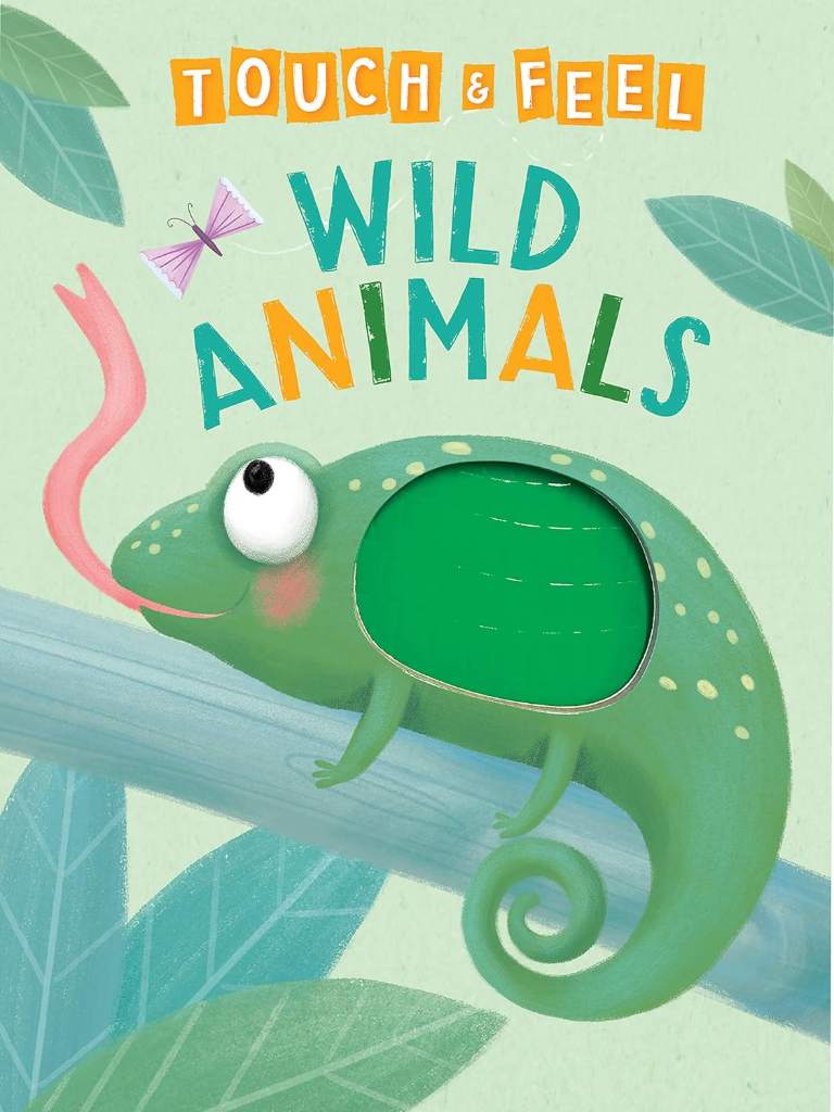 Wild Animals: A Touch and Feel Book - Children's Board Book - Educational by Little Hippo Books | barcode:9781951356644 | source:'9781951356644.jpg