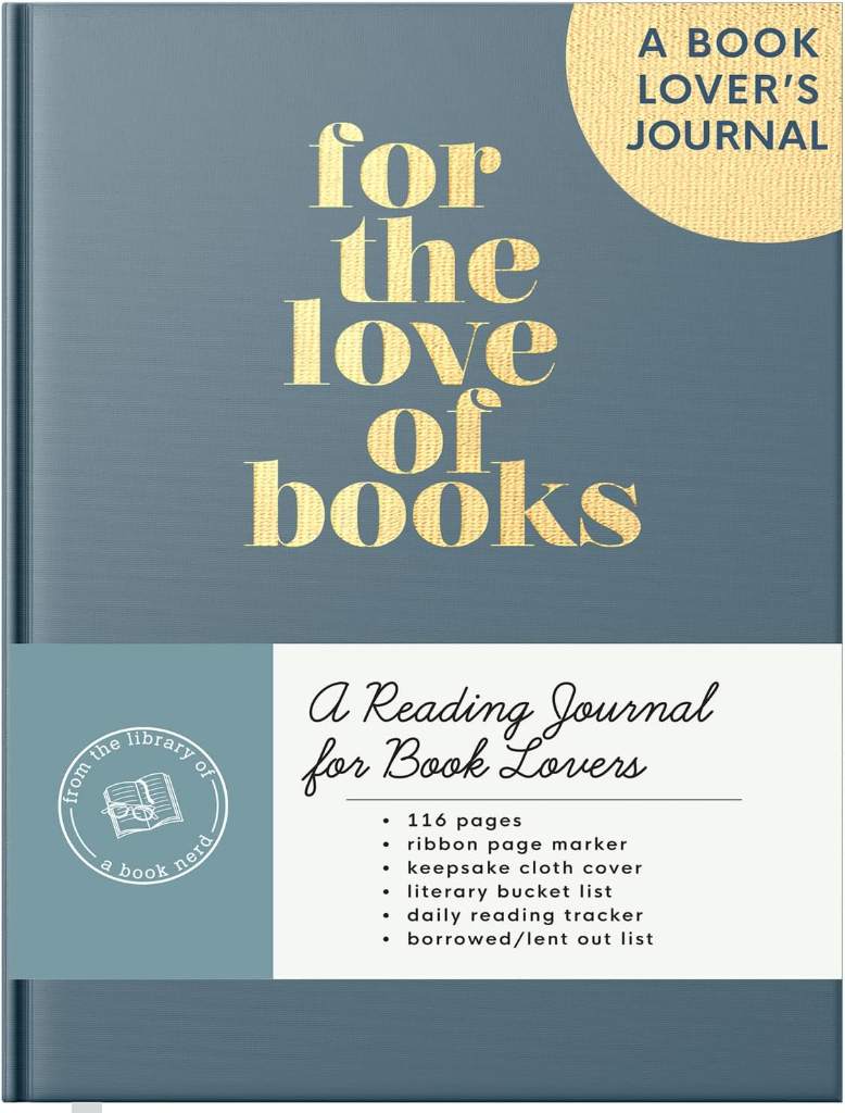 Reading Journal: For the Love of Books, A Book Journal and Planner for Book Lovers to Track, Log and Review by Paper Peony Press | barcode:9781952842658 | source:'9781952842658.jpg