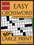 Funster Easy Crossword Puzzle Book for Adults - 50+ Large Print Crossword Puzzles: Fun for all, including seniors! by Charles Timmerman | barcode:9781953561169 | source:'9781953561169.jpg