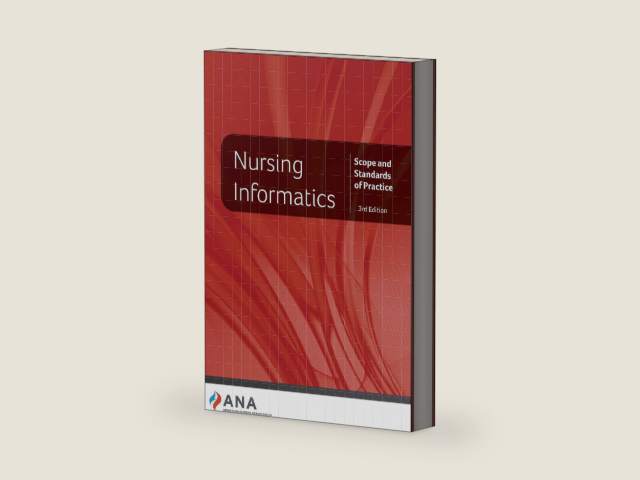 Nursing Informatics: Scope and Standards of Practice, 3rd Edition by American Nurses Association | barcode:9781953985002 | source:'9781953985002-right-three-quarter.jpg