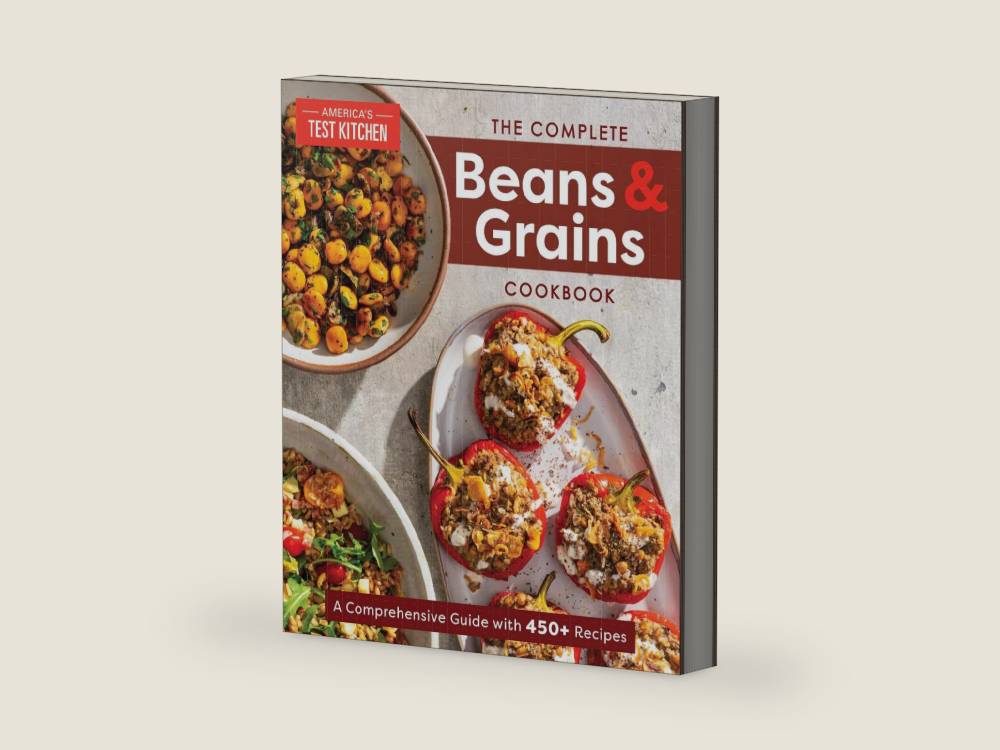 The Complete Beans and Grains Cookbook: A Comprehensive Guide with 450+ Recipes by America's Test Kitchen | barcode:9781954210677 | source:'9781954210677-right-three-quarter.jpg