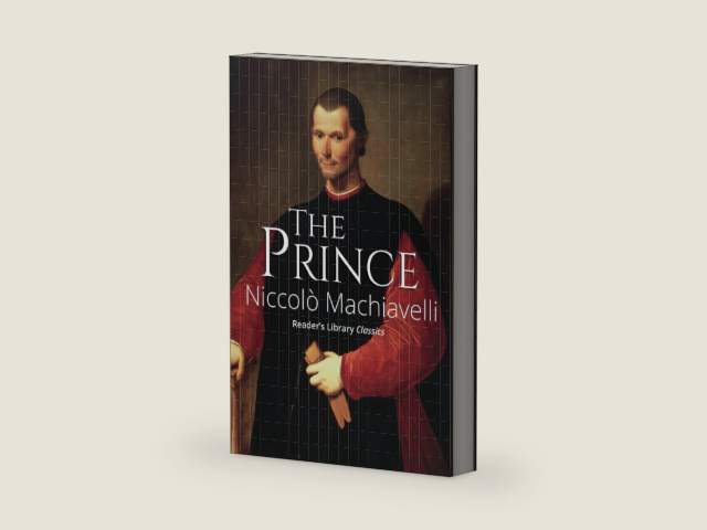 The Prince (Reader's Library Classics) by Niccolò Machiavelli | barcode:9781954839274 | source:'9781954839274-right-three-quarter.jpg