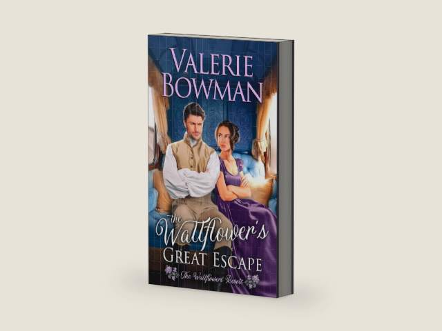 The Wallflower's Great Escape: A Steamy Regency Historical Romance (The Wallflowers' Revolt Book 1) by Valerie Bowman | barcode:9781960015525 | source:'9781960015525-right-three-quarter.jpg