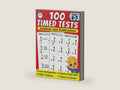 100 Timed Tests for Addition and Subtraction: Math Book for Kids Ages 4 to 7 | Preschool, Kindergarten & 1st Grade Educational Math Workbook | Addition and Subtraction Mathematics Drills by Lucas & Friends by RV AppStudios | barcode:9781960790118 | source:'9781960790118-right-three-quarter.jpg