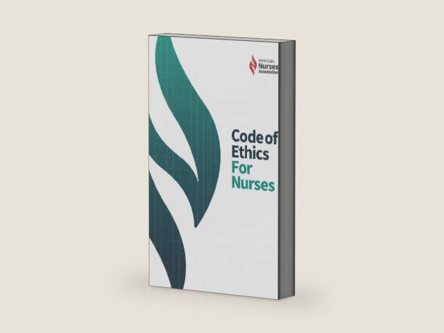 Code of Ethics for Nurses by American Nurses Association | barcode:9781963052237 | source:'9781963052237-right-three-quarter.jpg