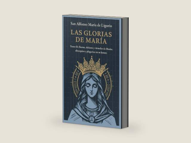 Las Glorias de María: Tomo II: Fiestas, Dolores y Virtudes de María; Obsequios y Plegarias en Su Honor (Spanish Edition) by San Alfonso María de Ligorio | barcode:9781965073353 | source:'9781965073353-right-three-quarter.jpg