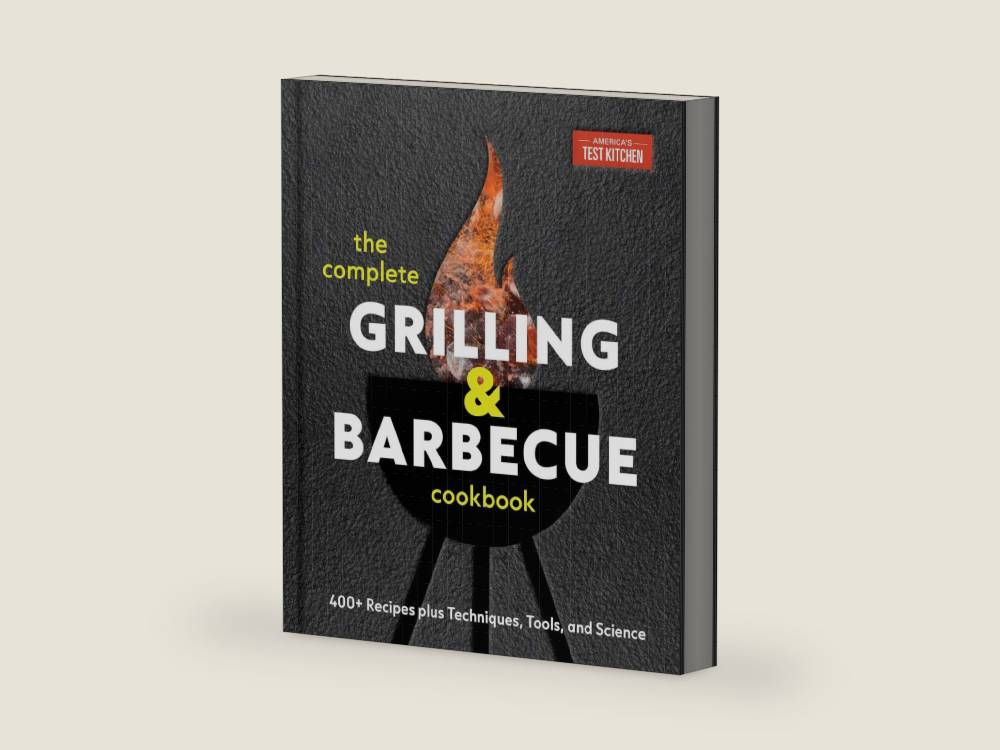 The Complete Grilling and Barbecue Cookbook: 400+ Recipes plus Techniques, Tools, and Science by America's Test Kitchen | barcode:9781966027041 | source:'9781966027041-right-three-quarter.jpg