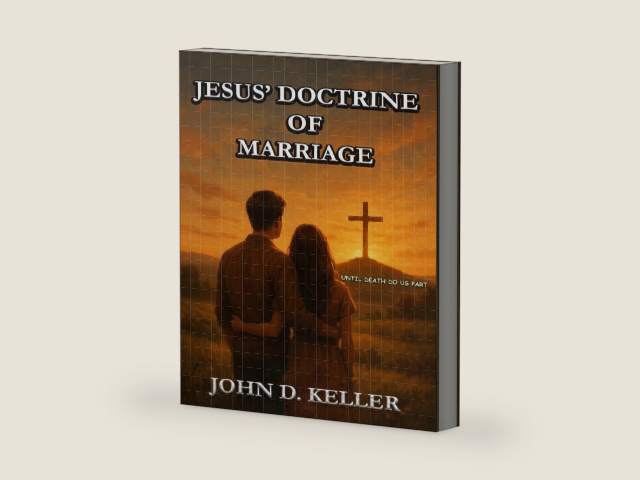 Jesus' Doctrine of Marriage:Until Death Do Us Part by John D Keller | barcode:9781966954675 | source:'9781966954675-right-three-quarter.jpg