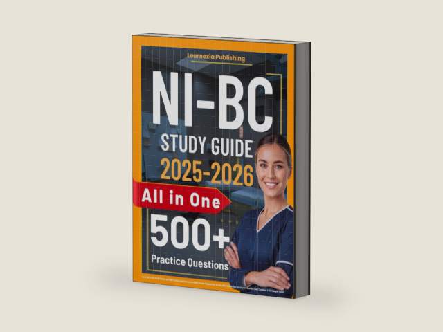 Informatics Nurse Exam Study Guide: Latest All-in-One NI-BC Review and 500 Practice Questions and In-depth Answer Explanations for the ANCC ... Exam (Contains 4 Full-Length Tests) by Learnexia Publishing | barcode:9781967502219 | source:'9781967502219-right-three-quarter.jpg