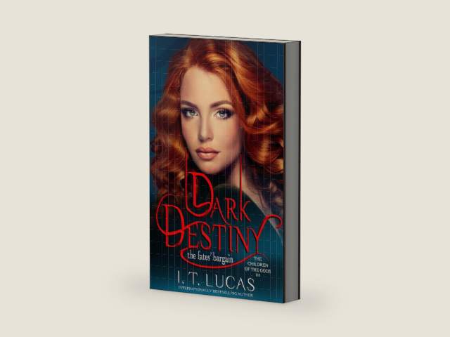 Dark Destiny: The Fates' Bargain (The Children Of The Gods Paranormal Romance Book 110) by I. T. Lucas | barcode:9781970491227 | source:'9781970491227-right-three-quarter.jpg
