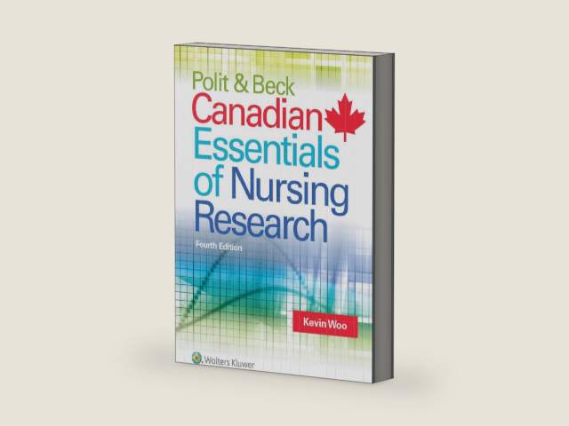 Polit & Beck Canadian Essentials of Nursing Research by Kevin Woo | barcode:9781975109691 | source:'9781975109691-right-three-quarter.jpg