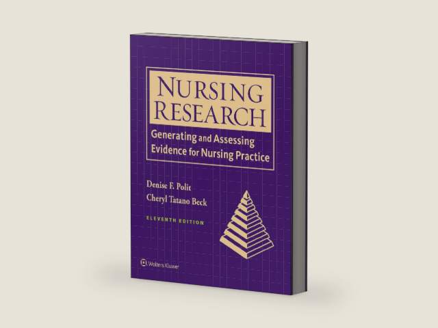 Nursing Research: Generating and Assessing Evidence for Nursing Practice by Denise F. Polit | barcode:9781975110642 | source:'9781975110642-right-three-quarter.jpg