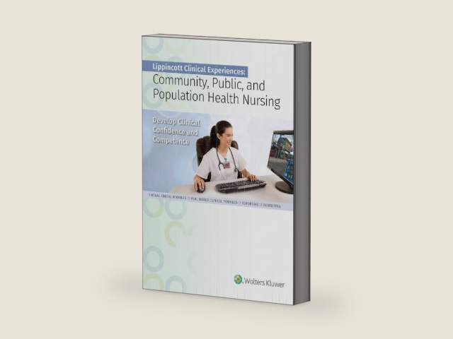Community, Public, and Population Health Nursing Standalone Version (Lippincott Clinical Experiences) by Jone Tiffany | barcode:9781975111793 | source:'9781975111793-right-three-quarter.jpg