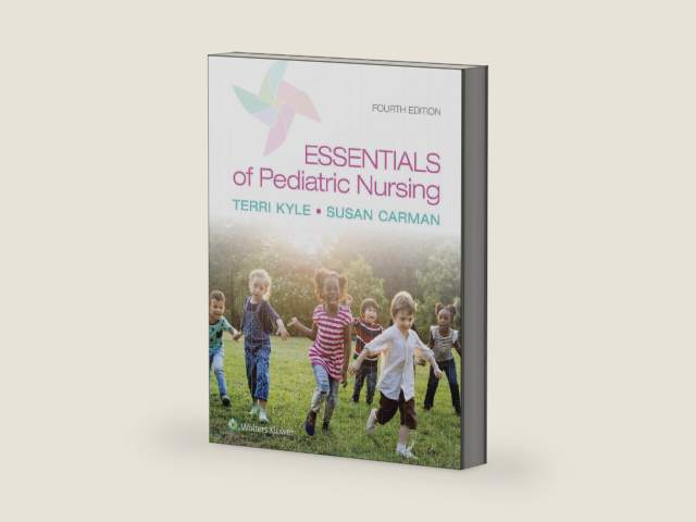 Essentials of Pediatric Nursing by Theresa Kyle | barcode:9781975139841 | source:'9781975139841-right-three-quarter.jpg