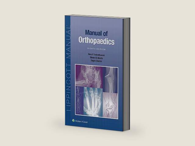 Manual of Orthopaedics (Lippincott Manual Series) by Marc F. Swiontkowski | barcode:9781975143367 | source:'9781975143367-right-three-quarter.jpg