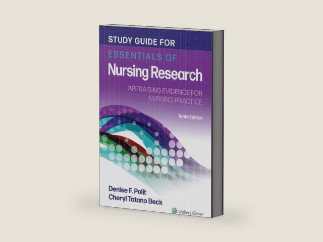 Study Guide for Essentials of Nursing Research: Appraising Evidence for Nursing Practice by Denise Polit | barcode:9781975146399 | source:'9781975146399-right-three-quarter.jpg