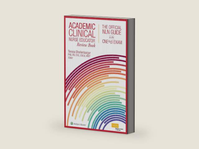 Academic Clinical Nurse Educator Review Book: The Official NLN Guide to the CNE®cl Exam by Teresa Shellenbarger PhD RN CNE CNEcl ANEF FAAN | barcode:9781975154011 | source:'9781975154011-right-three-quarter.jpg