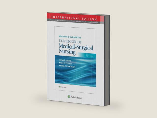 Brunner & Suddarth's Textbook of Medical-Surgical Nursing by Dr. Janice L Hinkle PhD RN CNRN | barcode:9781975170646 | source:'9781975170646-right-three-quarter.jpg