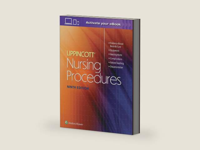 Lippincott Nursing Procedures by Lippincott Williams & Wilkins | barcode:9781975178581 | source:'9781975178581-right-three-quarter.jpg