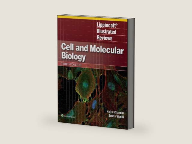 Lippincott Illustrated Reviews: Cell and Molecular Biology by Dr. Nalini Chandar Ph.D. | barcode:9781975180898 | source:'9781975180898-right-three-quarter.jpg