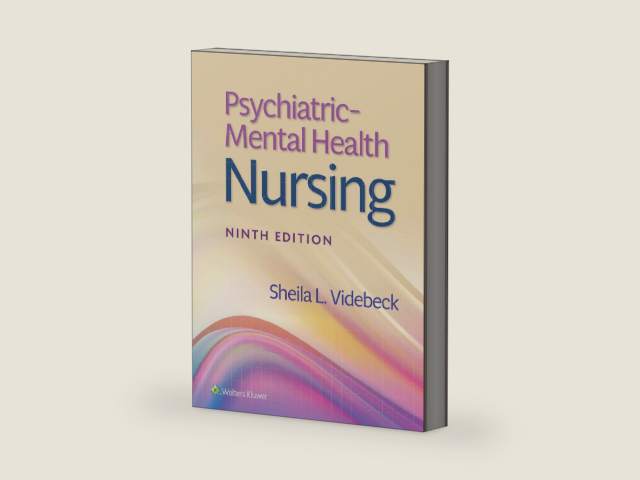 Psychiatric-Mental Health Nursing by SHEILA L. VIDEBECK | barcode:9781975184773 | source:'9781975184773-right-three-quarter.jpg
