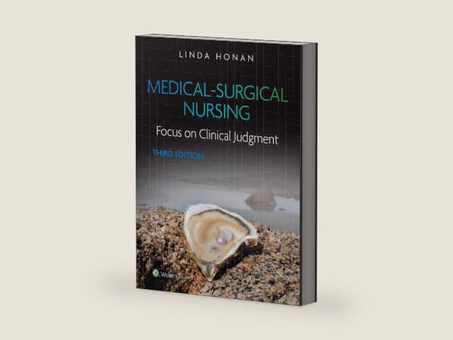 Medical-Surgical Nursing: Focus on Clinical Judgment by LINDA F. HONAN | barcode:9781975190941 | source:'9781975190941-right-three-quarter.jpg