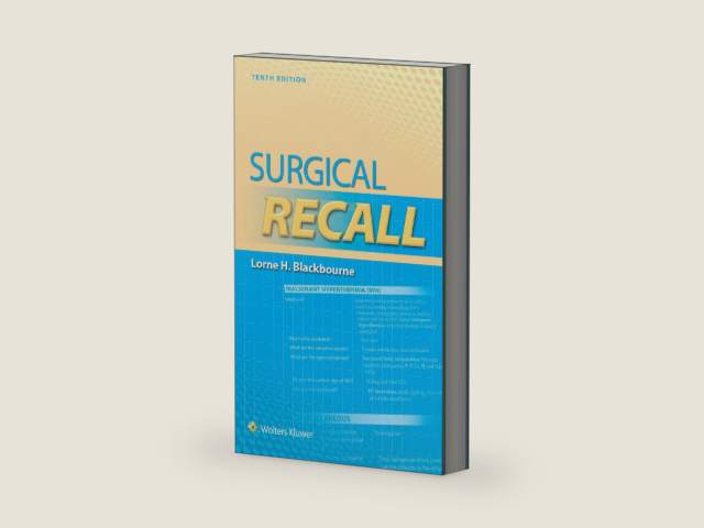 Surgical Recall by Lorne Blackbourne | barcode:9781975212483 | source:'9781975212483-right-three-quarter.jpg