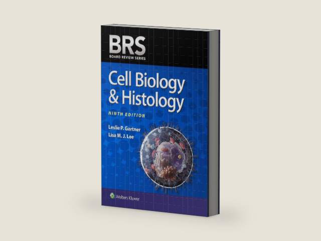 BRS Cell Biology & Histology (Board Review Series) by Leslie P. Gartner PhD | barcode:9781975219727 | source:'9781975219727-right-three-quarter.jpg