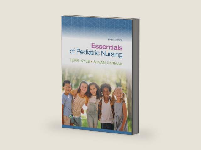 Essentials of Pediatric Nursing by TERRI KYLE | barcode:9781975236144 | source:'9781975236144-right-three-quarter.jpg