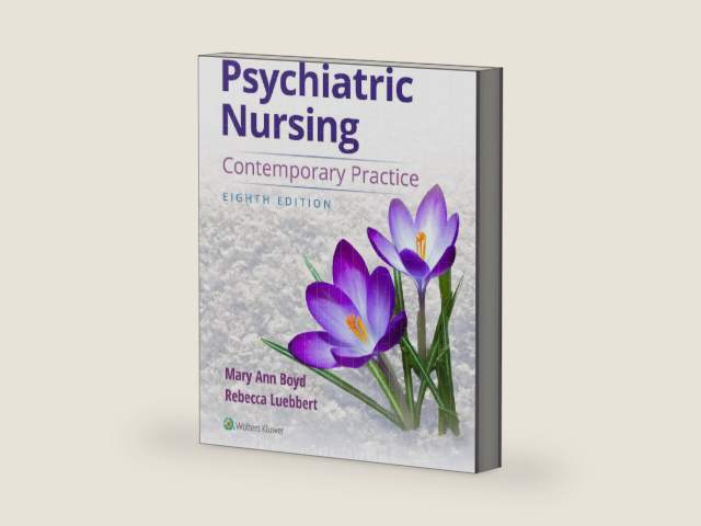 Psychiatric Nursing by MARY ANN BOYD | barcode:9781975239046 | source:'9781975239046-right-three-quarter.jpg