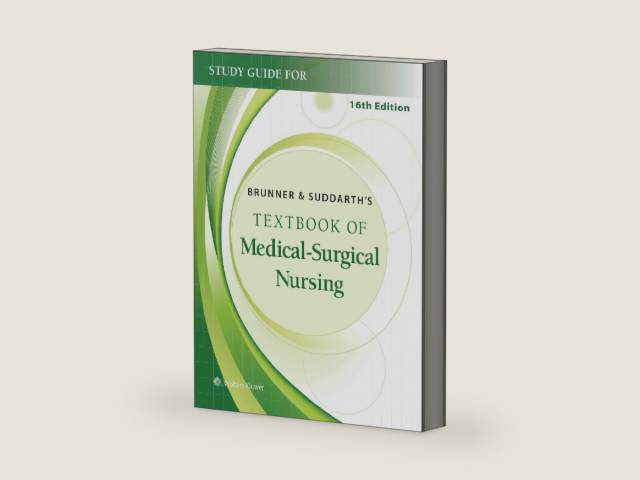 Study Guide for Brunner & Suddarth's Textbook of Medical-Surgical Nursing by JANICE L. HINKLE | barcode:9781975254179 | source:'9781975254179-right-three-quarter.jpg