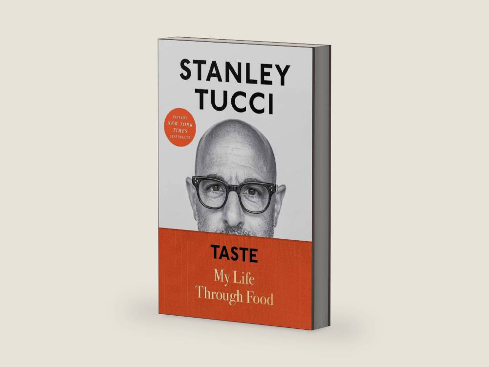 Taste: My Life Through Food by Stanley Tucci | barcode:9781982168018 | source:'9781982168018-right-three-quarter.jpg