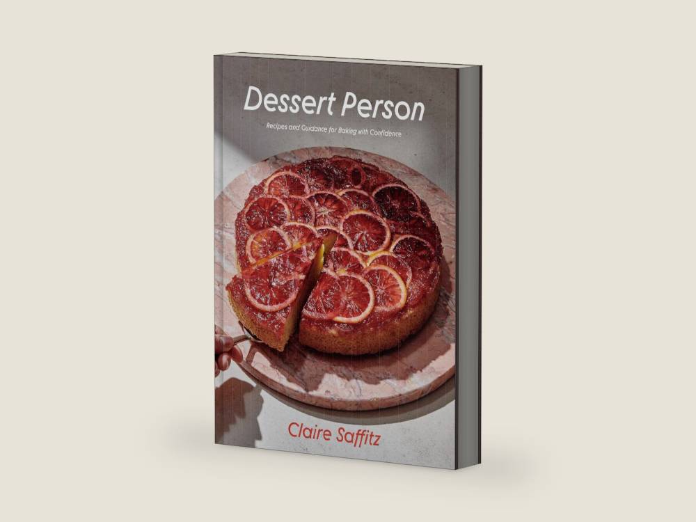 Dessert Person: Recipes and Guidance for Baking with Confidence: A Baking Book by Claire Saffitz | barcode:9781984826961 | source:'9781984826961-right-three-quarter.jpg