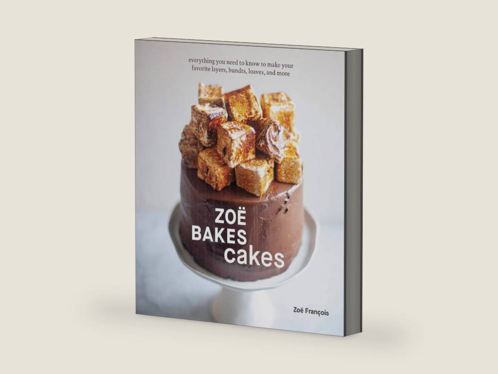 Zoë Bakes Cakes: Everything You Need to Know to Make Your Favorite Layers, Bundts, Loaves, and More [A Baking Book] by Zoë François | barcode:9781984857361 | source:'9781984857361-right-three-quarter.jpg