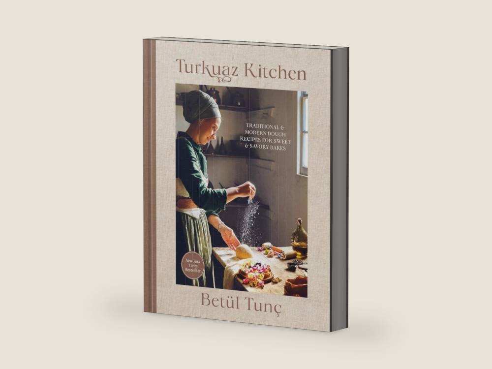 Turkuaz Kitchen: Traditional and Modern Dough Recipes for Sweet and Savory Bakes: A Baking Book by Betül Tunç | barcode:9781984862228 | source:'9781984862228-right-three-quarter.jpg
