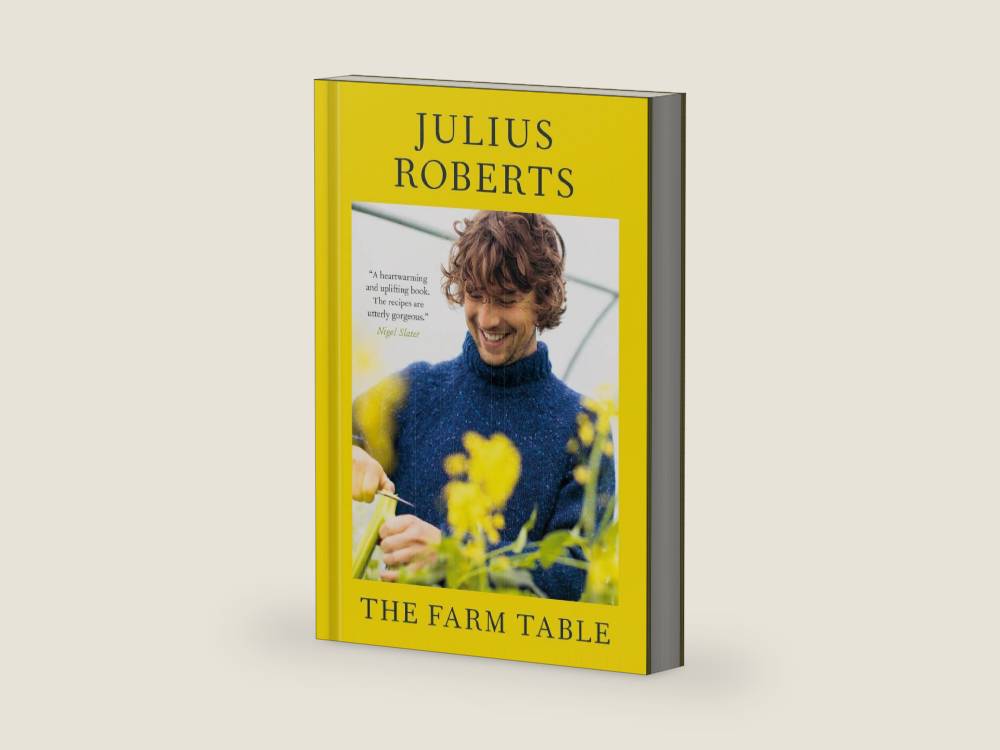 The Farm Table: [A Cookbook] by Julius Roberts | barcode:9781984862662 | source:'9781984862662-right-three-quarter.jpg