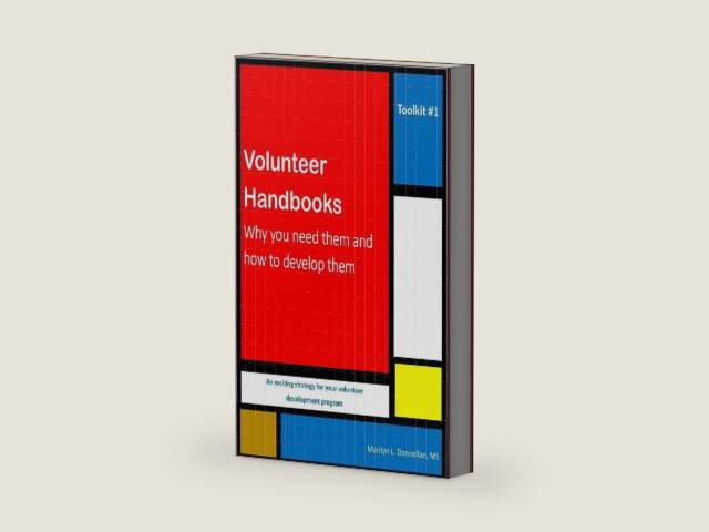 Volunteer Handbooks (Nonprofit Toolkit Book 1) by Marilyn L. Donnellan | barcode:9781986095556 | source:'9781986095556-right-three-quarter.jpg