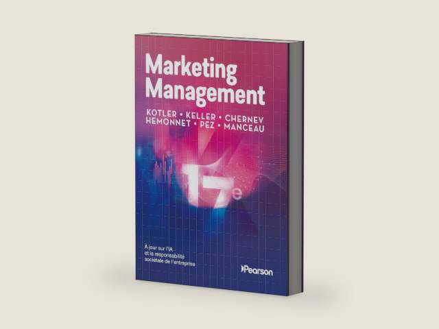 Marketing Management - 17e édition: À jour sur l'IA et la responsabilité sociétale de l'entreprise by Philip Kotler | barcode:9782326003286 | source:'9782326003286-right-three-quarter.jpg
