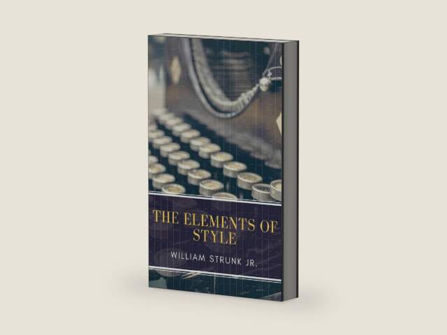 The Elements of Style ( Fourth Edition ) by William Strunk | barcode:9782379260100 | source:'9782379260100-right-three-quarter.jpg