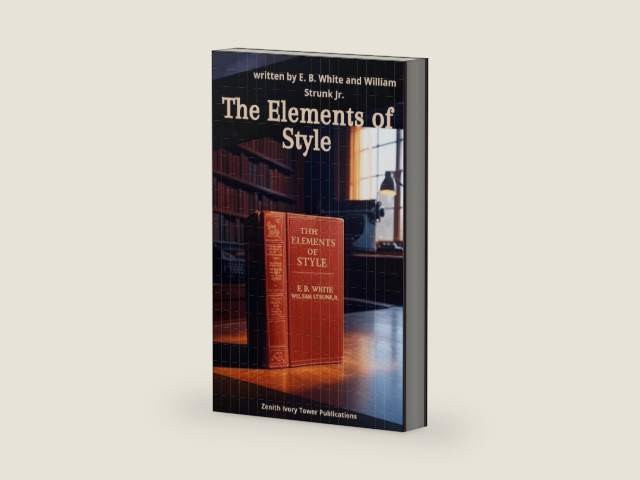 The Elements of Style: The Classic Guide to Clear Writing and Effective Communication by E. B. White | barcode:9782386917998 | source:'9782386917998-right-three-quarter.jpg
