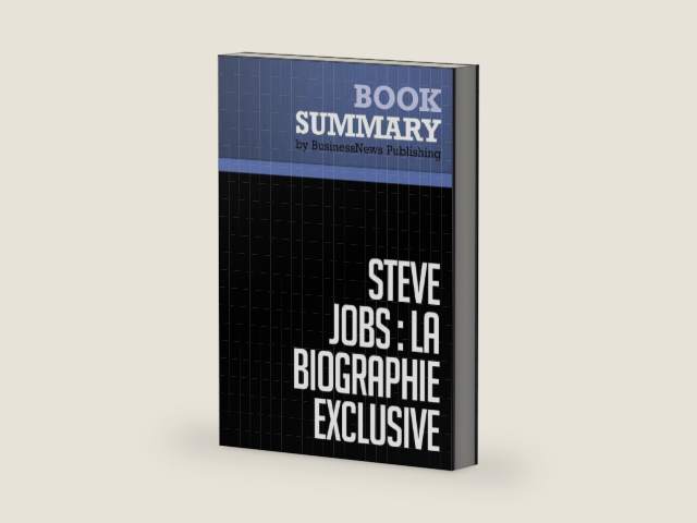 Résumé: Steve Jobs: La Biographie exclusive - Walter Isaacson (French Edition) by BusinessNews Publishing | barcode:9782806229908 | source:'9782806229908-right-three-quarter.jpg