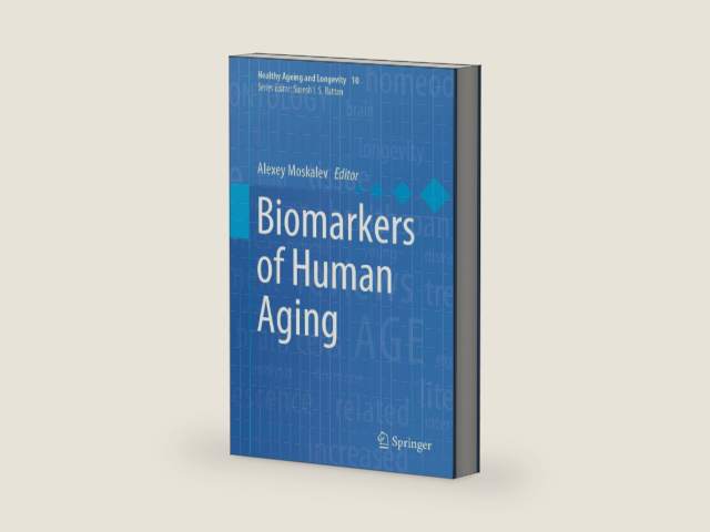 Biomarkers of Human Aging (Healthy Ageing and Longevity, 10) by Moskalev | barcode:9783030249694 | source:'9783030249694-right-three-quarter.jpg