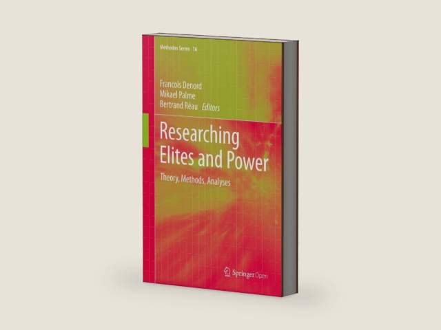 Researching Elites and Power: Theory, Methods, Analyses (Methodos Series Book 16) by Francois Denord | barcode:9783030451752 | source:'9783030451752-right-three-quarter.jpg